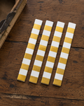 Retro Gold & White Candy Stripe Tile - 1443-CS92