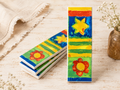 Retro Artistic Flower & Star Band - 1483-FG62