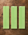 Retro Lime Green Fluted Ogee Cap - 1672-CS21