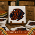 Retro 2 Fish Deco Tile 1171-EC74